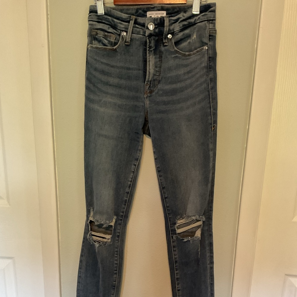 Good American, Good Legs Skinny Jeans BlUE 261 size 0/25